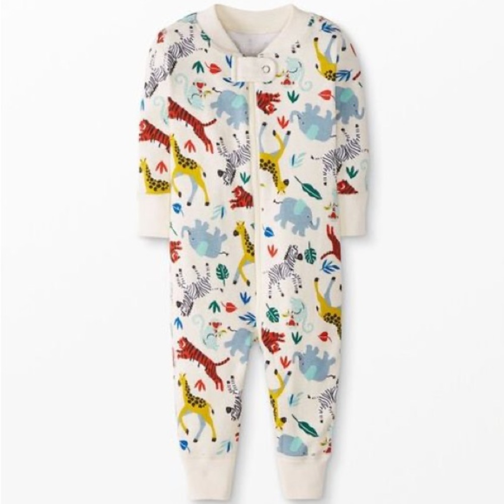 Hanna Andersson Safari Baby Zip Sleeper